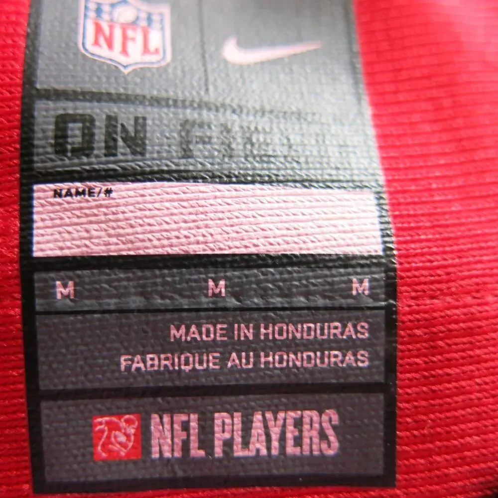 NFL NIKE Atlanta Falcons 24 Devonta Freeman Jersey Size M On Field Red Football